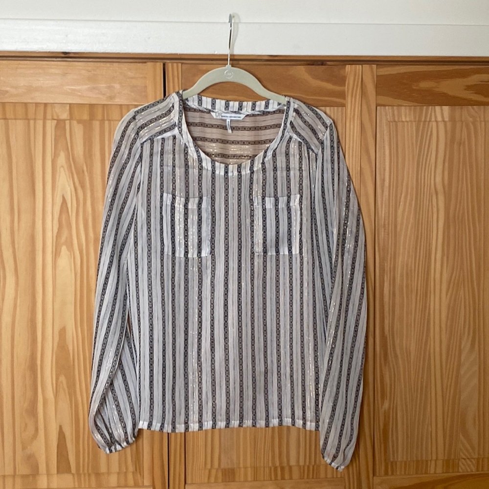 French Connection Sheer Top